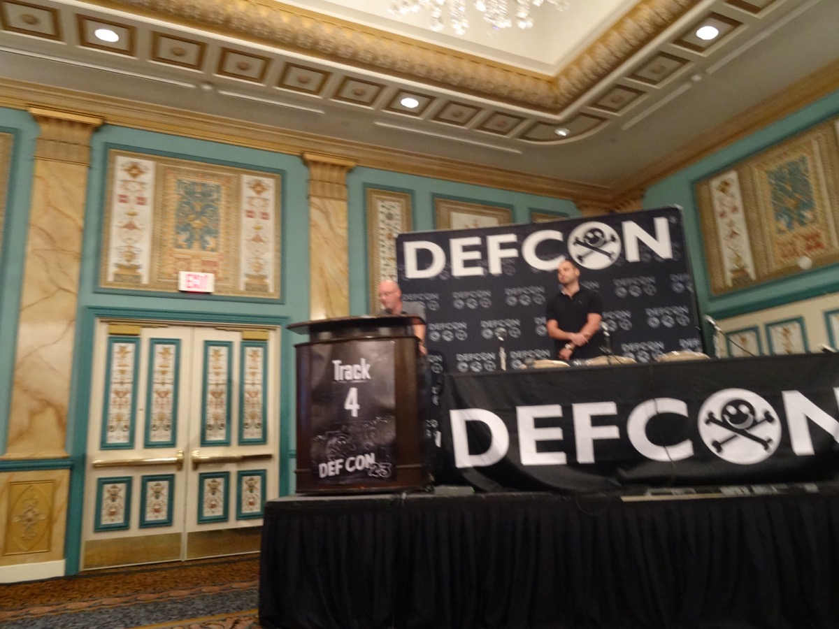 DEFCON 23 - On Stage